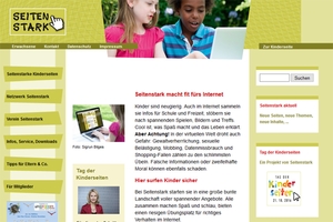 printscreen: Seitenstark – Arbeitsgemeinschaft vernetzter Kinderseiten